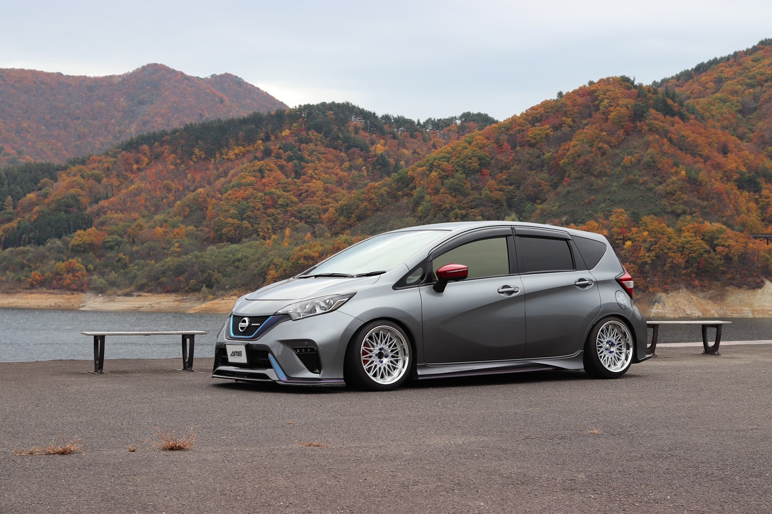 リアル AME SHALLEN シャレン オールドスクールメッシュ 軽サイズ 車高